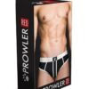Prowler Red Ass-Less Brief - XLarge - Black/White