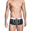Prowler Red Ass-Less Trunk - Large - White/Black