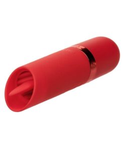 Kyst Rechargeable Silicone Tongue Clitoral Stimulator - Red