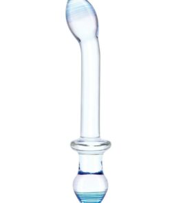 Glas Double Play Dual-Ended Dildo 9.5in - Clear