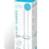 Glas Classic Smooth Dual-Ended Dildo 9.25in - Clear