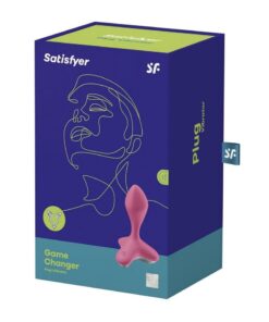 Satisfyer Game Changer Rechargeable Silicone Anal Plug - Pink