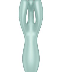 Satisfyer Threesome 3 Rechargeable Silicone Stimulator - Mint