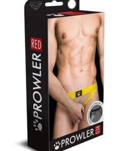 Prowler Red Ass-Less Cock Ring - Small - Yellow