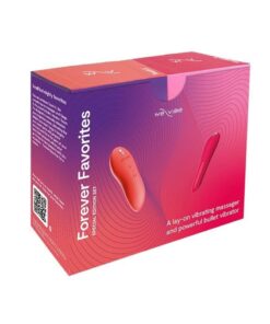 We-Vibe Forever Favorites Set Silicone Rechargeable Touch X and Tango X - Red/Coral