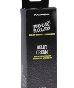 Rock Solid Delay Cream (boxed) 2oz