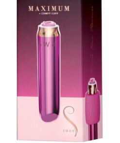 Swan Rechargeable Bullet - Pink/Rose Gold