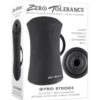 Zero Tolerance Gyro Stroker Rechargeable Masturbator - Black