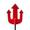 Rouge Devil Leather Riding Crop - Red/Black