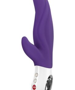 Lady Bi Silicone Dual Action Vibrator - Violet