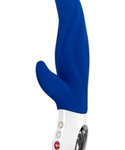Lady Bi Silicone Dual Action Vibrator - Ultramarine Blue