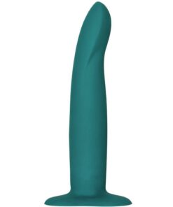 Limba M Silicone Fit Dildo Posable With Suction Cup Base - Deep Sea Blue