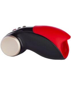 Cobra Libre II Silicone Penis Vibrator - Black/Red