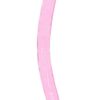 RealRock Crystal Clear Double Dong 18in - Pink