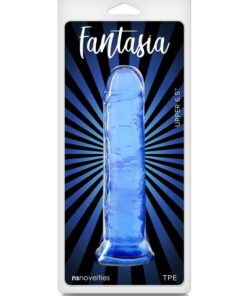 Fantasia Upper Dildo 6.5in - Blue