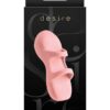 Desire Fingerella Rechargeable Silicone Finger Massager - Pink