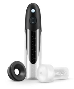 Enlarge Colossus Rechargeable Penis Pump - Black/Clear