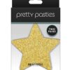 Pretty Pasties Glitter Stars - Black/Gold