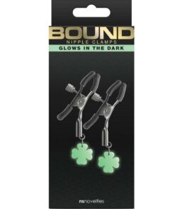 Bound Nipple Clamps G4 Iron Glow in the Dark - Gray