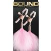 Bound Nipple Clamps F1 - Rose Gold/Pink