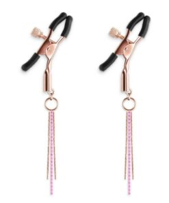Bound Nipple Clamps D3 - Rose Gold