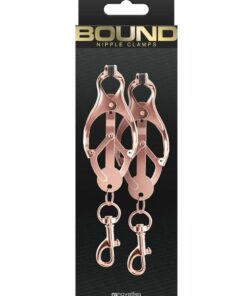 Bound Nipple Clamps C3 - Rose Gold