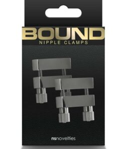 Bound Nipple Clamps V1 - Gunmetal Gray