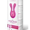 The Rabbit Company The Ears Plus Rabbit Rechargeable Silicone Stimulator - Hot Pink