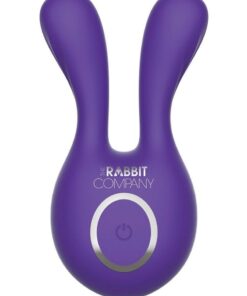 The Rabbit Company The Ears Plus Rabbit Rechargeable Silicone Stimulator - Purple