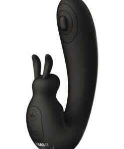 The Rabbit Company The Internal Rabbit Rechargeable Silicone Vibrator - Black