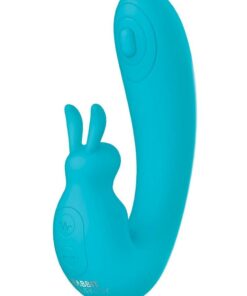 The Rabbit Company The Internal Rabbit Rechargeable Silicone Vibrator - Blue