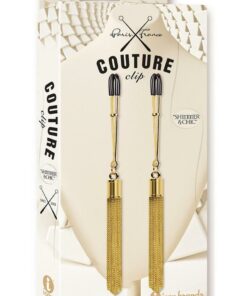 Couture Clip`s Shimmer and Chic Nipple Clamps - Gold