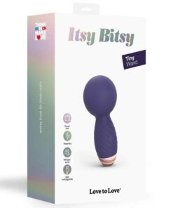 Itsy Bitsy Rechargeable Silicone Bullet - Midnight Indigo