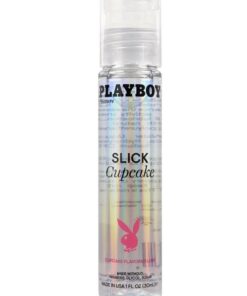 Playboy Slick Cupcake Flavored Water Based Lubricant 1oz