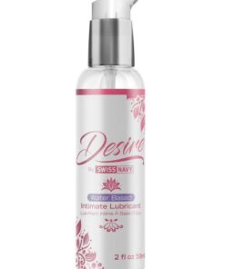 Desire Water Based Intimate Lubricant 2oz