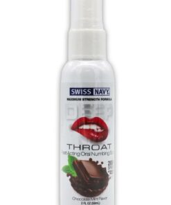 Swiss Navy Deep Throat Spray - Chocolate Mint