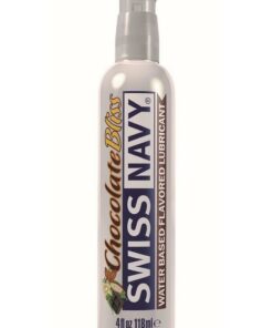 Swiss Navy Chocolate Bliss Flavored Lubricant 4oz/118ml