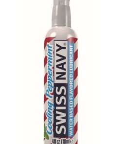 Swiss Navy Cooling Flavored Lubricant 4oz/118ml - Peppermint