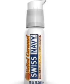 Swiss Navy Flavored Lubricant 1oz/30ml -Salted Caramel