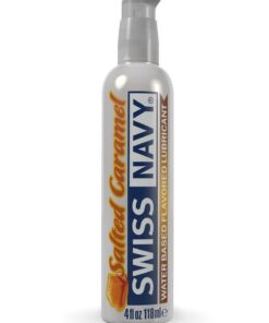 Swiss Navy Flavored Lubricant 4oz/118ml - Salted Caramel