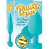 The 9`s - Booty Talk Silicone Butt Plug Wrong Way - Blue/Yellow
