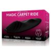 WhipSmart Magic Carpet Ride Rechargeable Silicone Vibrating Pad - Black