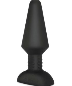 B-Vibe Rimming Plug XL Rechargeable Silicone Anal Plug - Black