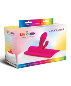 Cowgirl Unicorn Jackalope Silicone Attachment - Pink