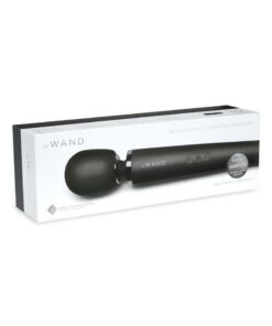 Le Wand Rechargeable Silicone Massager - Matte Black