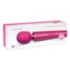 Le Wand Rechargeable Silicone Massager - Magenta