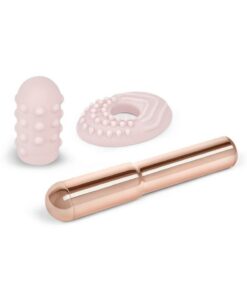 Le Wand Grand Bullet Rechargeable Silione Vibrator - Rose Gold