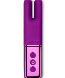 Le Wand Deux Silicone Rechargeable Dual Vibrator - Cherry