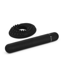 Le Wand Baton Rechargeable Silicone Vibrator - Black
