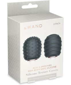 Le Wand Original Silicone Textured Covers (2 per Pack) - Grey